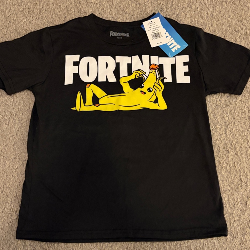 Fortnite Black Graphic Tee